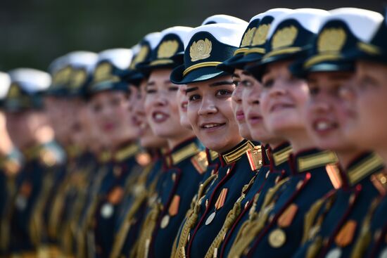 Генеральная репетиция парада Победы 