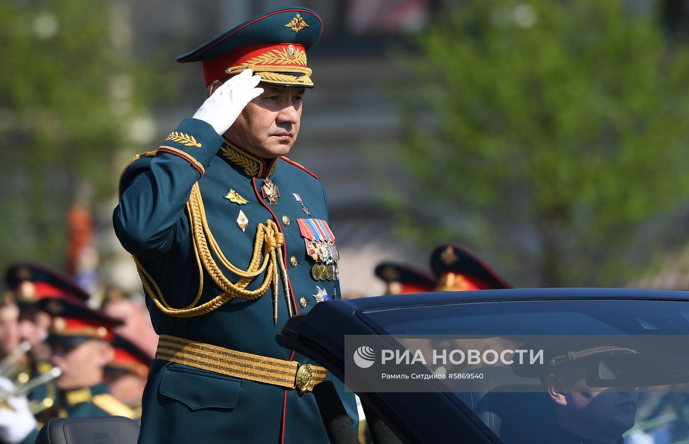 Генеральная репетиция парада Победы 