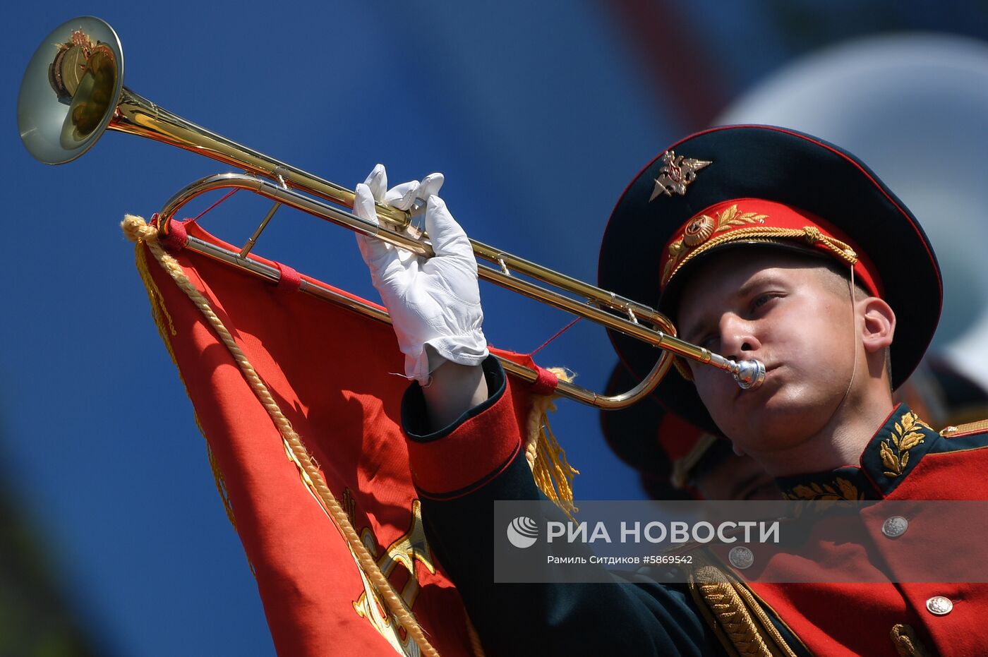 Генеральная репетиция парада Победы 