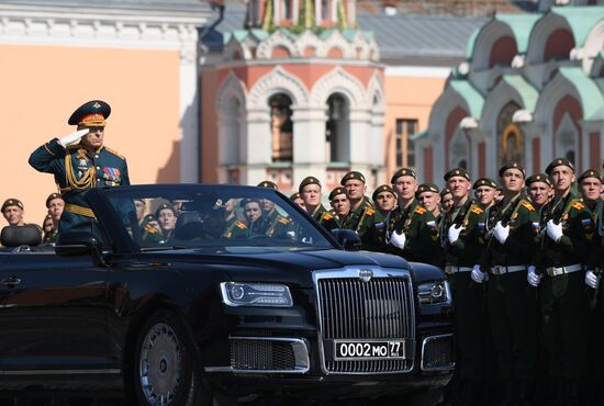 Генеральная репетиция парада Победы 