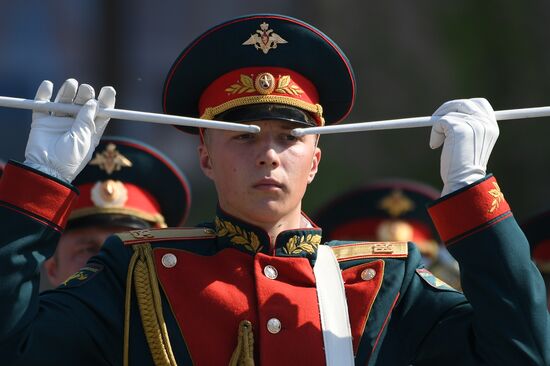 Генеральная репетиция парада Победы 