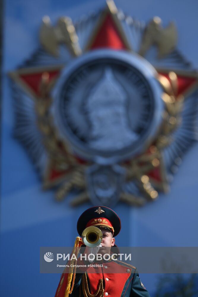 Генеральная репетиция парада Победы