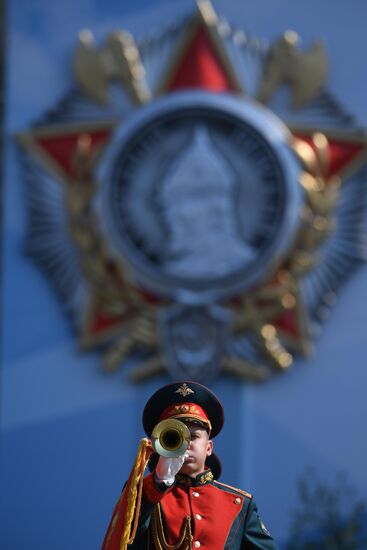 Генеральная репетиция парада Победы 