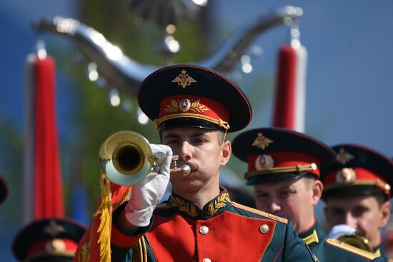 Генеральная репетиция парада Победы 