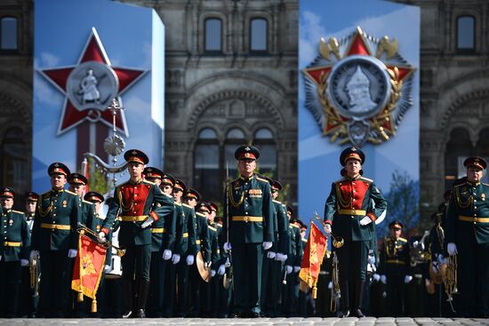 Генеральная репетиция парада Победы 