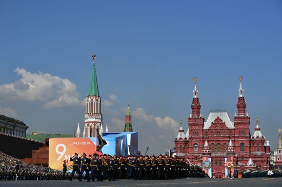 Генеральная репетиция парада Победы 