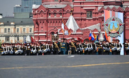 Генеральная репетиция парада Победы 