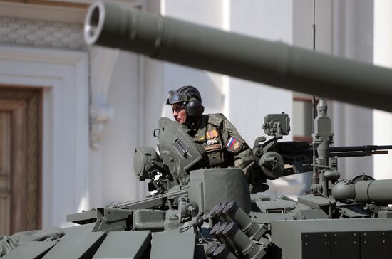 Генеральная репетиция парада Победы 