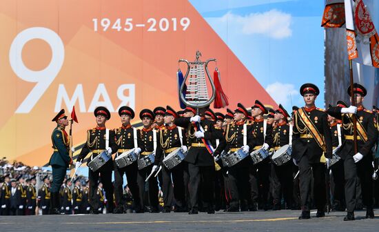 Генеральная репетиция парада Победы 