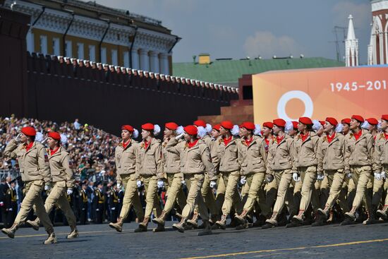 Генеральная репетиция парада Победы 