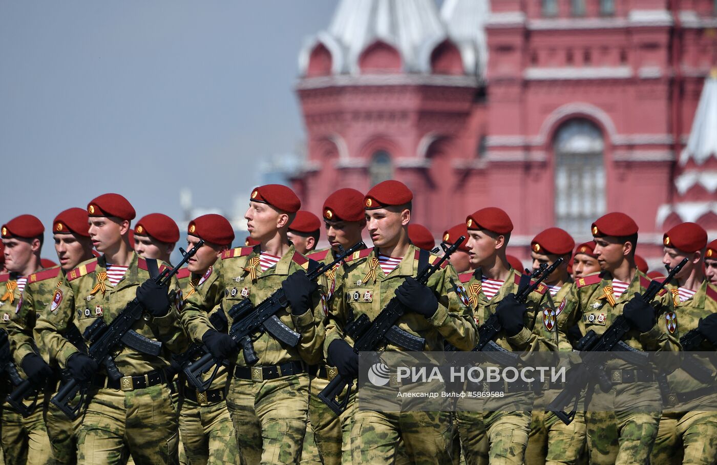 Генеральная репетиция парада Победы 