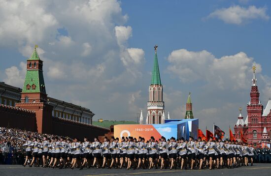 Генеральная репетиция парада Победы 