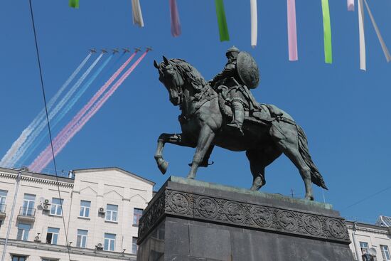 Генеральная репетиция парада Победы 