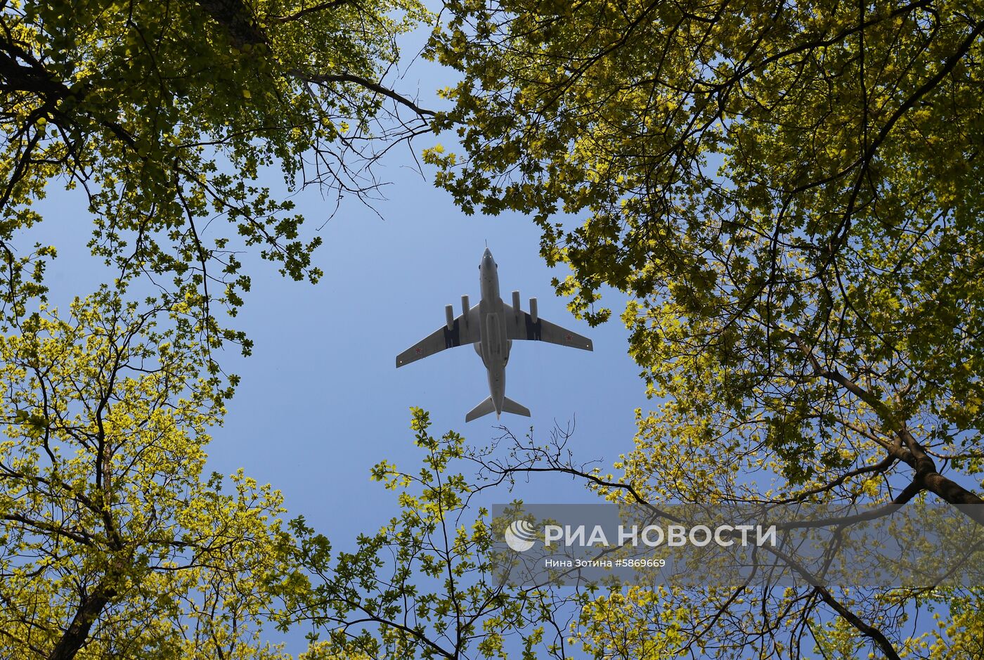 Генеральная репетиция парада Победы 