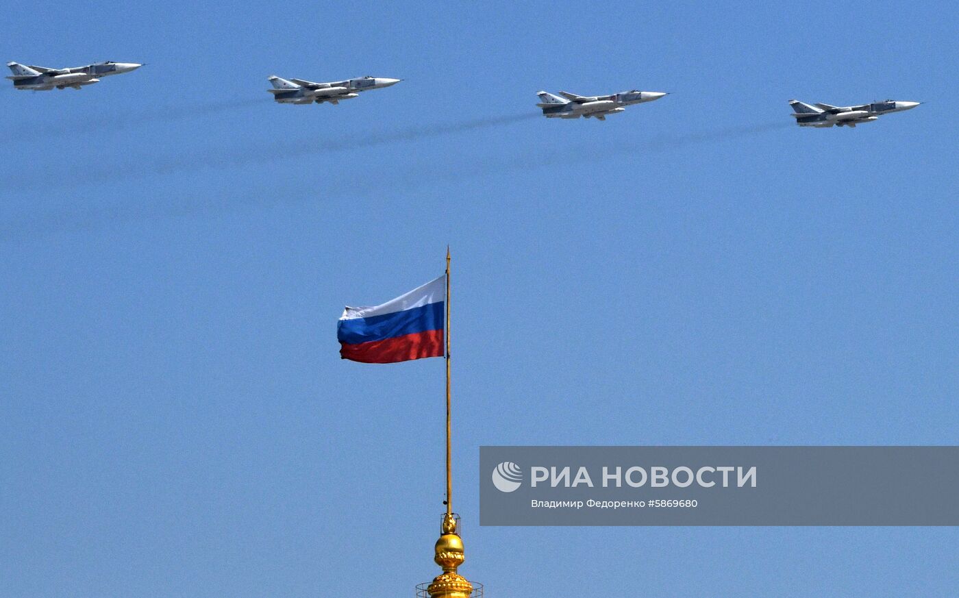 Генеральная репетиция парада Победы