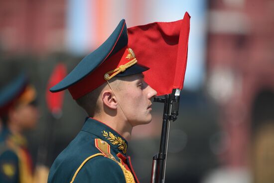 Генеральная репетиция парада Победы 