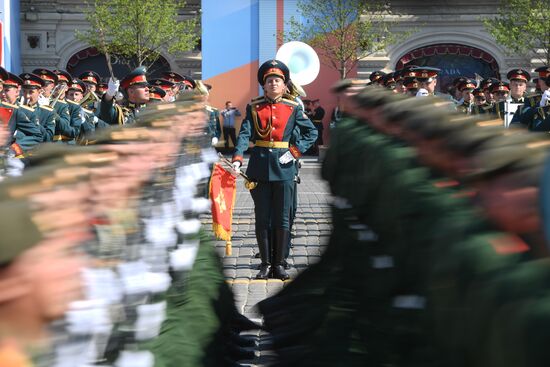 Генеральная репетиция парада Победы 