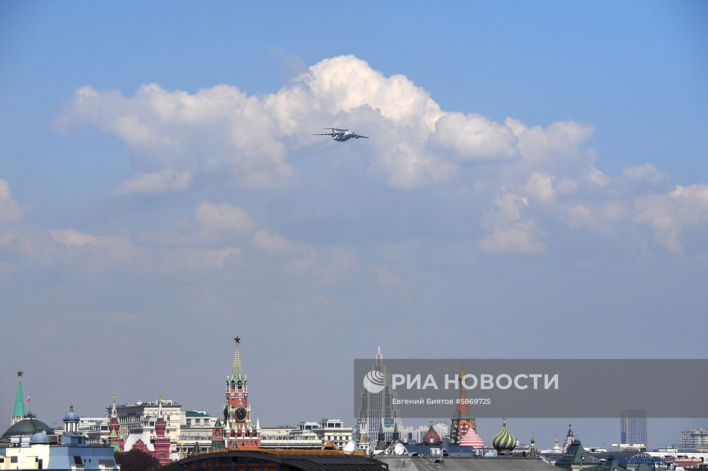 Генеральная репетиция парада Победы