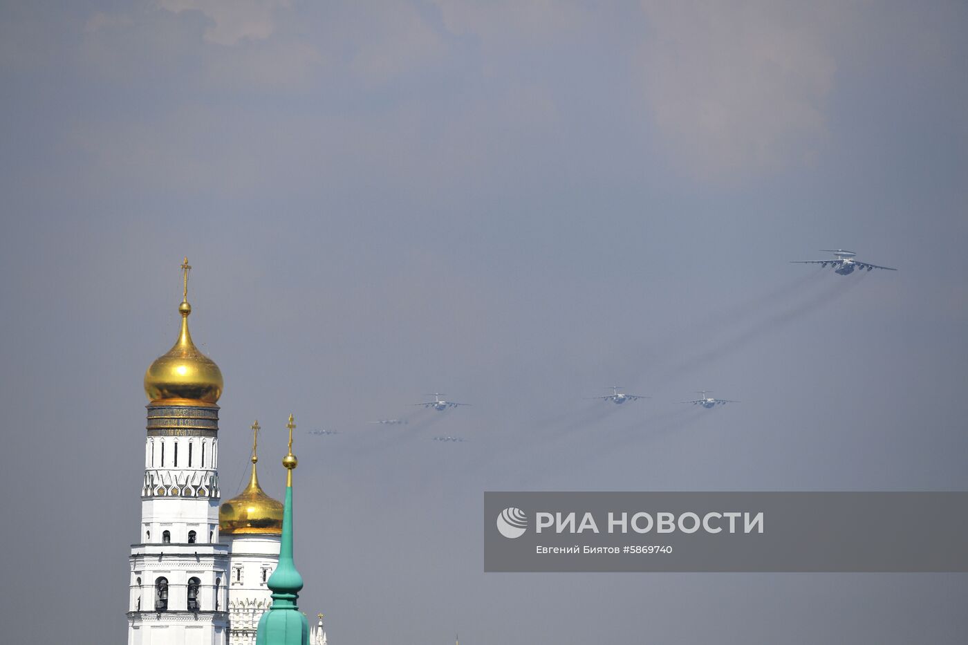 Генеральная репетиция парада Победы