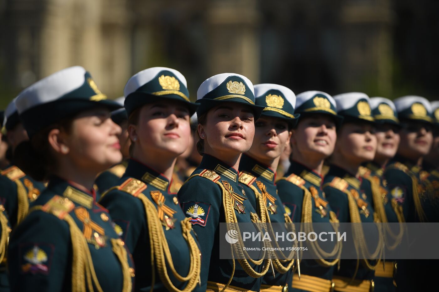 Генеральная репетиция парада Победы 