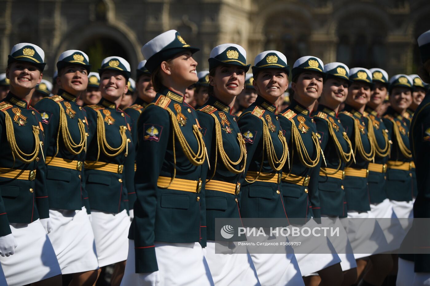 Генеральная репетиция парада Победы