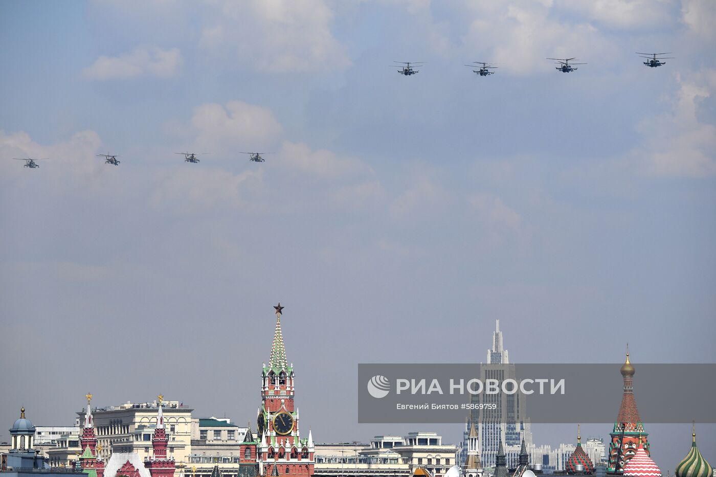 Генеральная репетиция парада Победы 