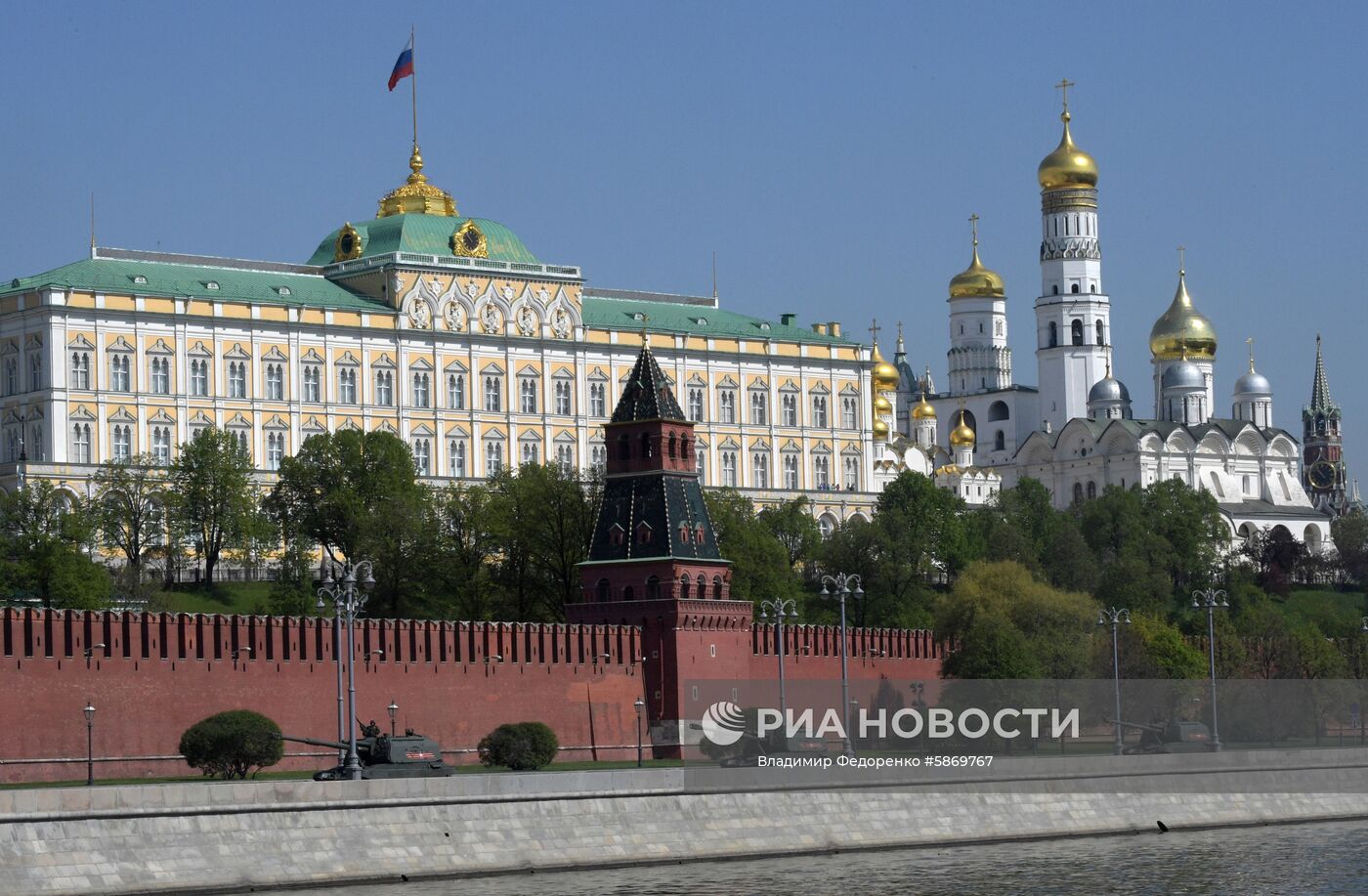 Генеральная репетиция парада Победы