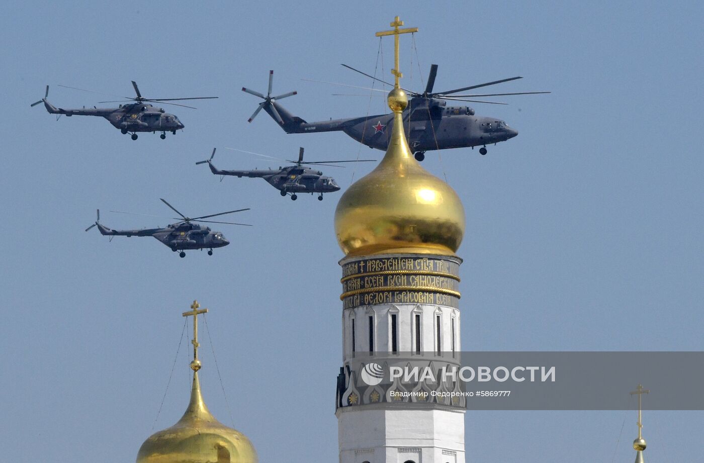 Генеральная репетиция парада Победы 