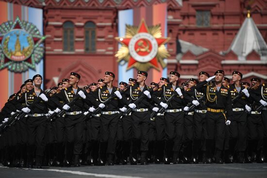Генеральная репетиция парада Победы 