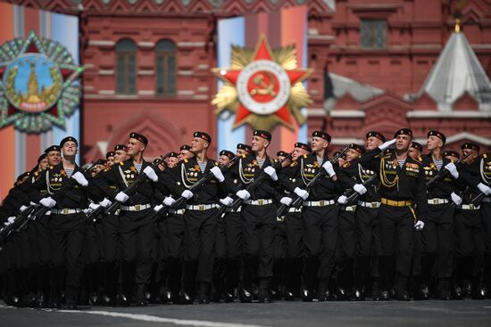 Генеральная репетиция парада Победы 