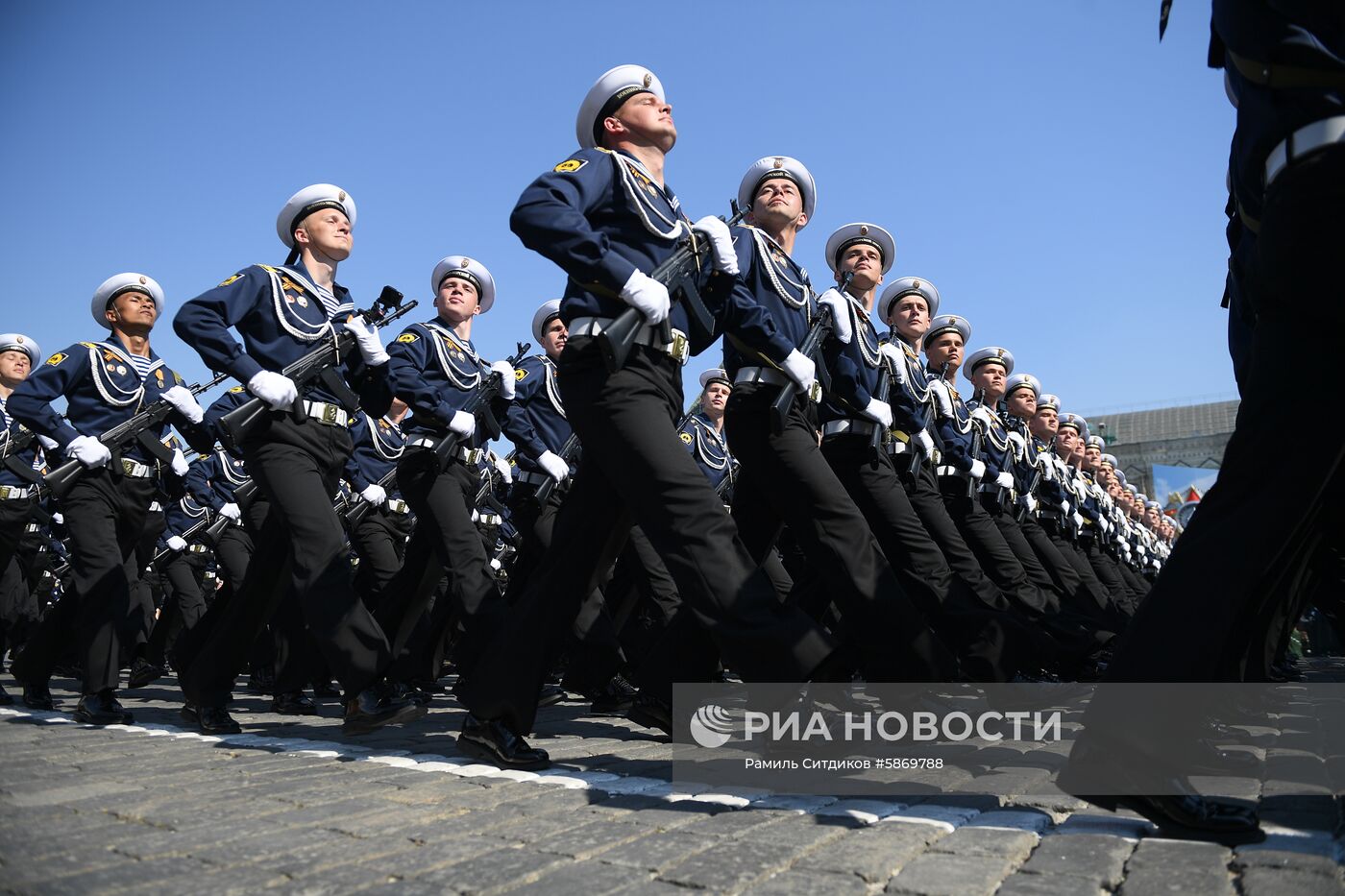 Генеральная репетиция парада Победы 