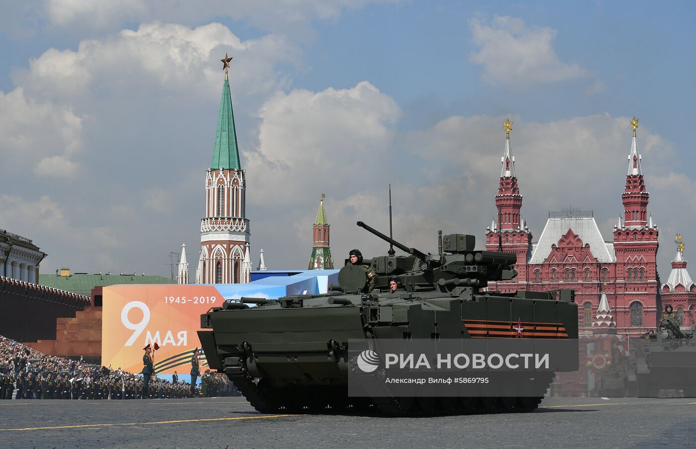 Генеральная репетиция парада Победы 