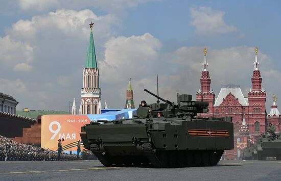 Генеральная репетиция парада Победы 