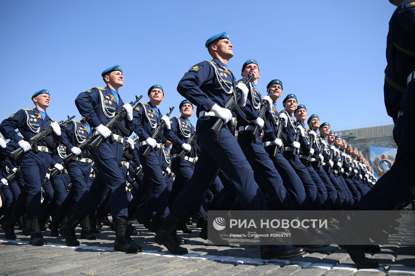 Генеральная репетиция парада Победы 