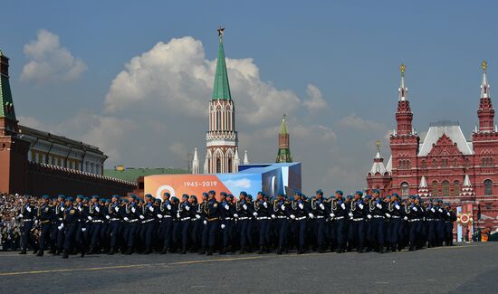 Генеральная репетиция парада Победы 