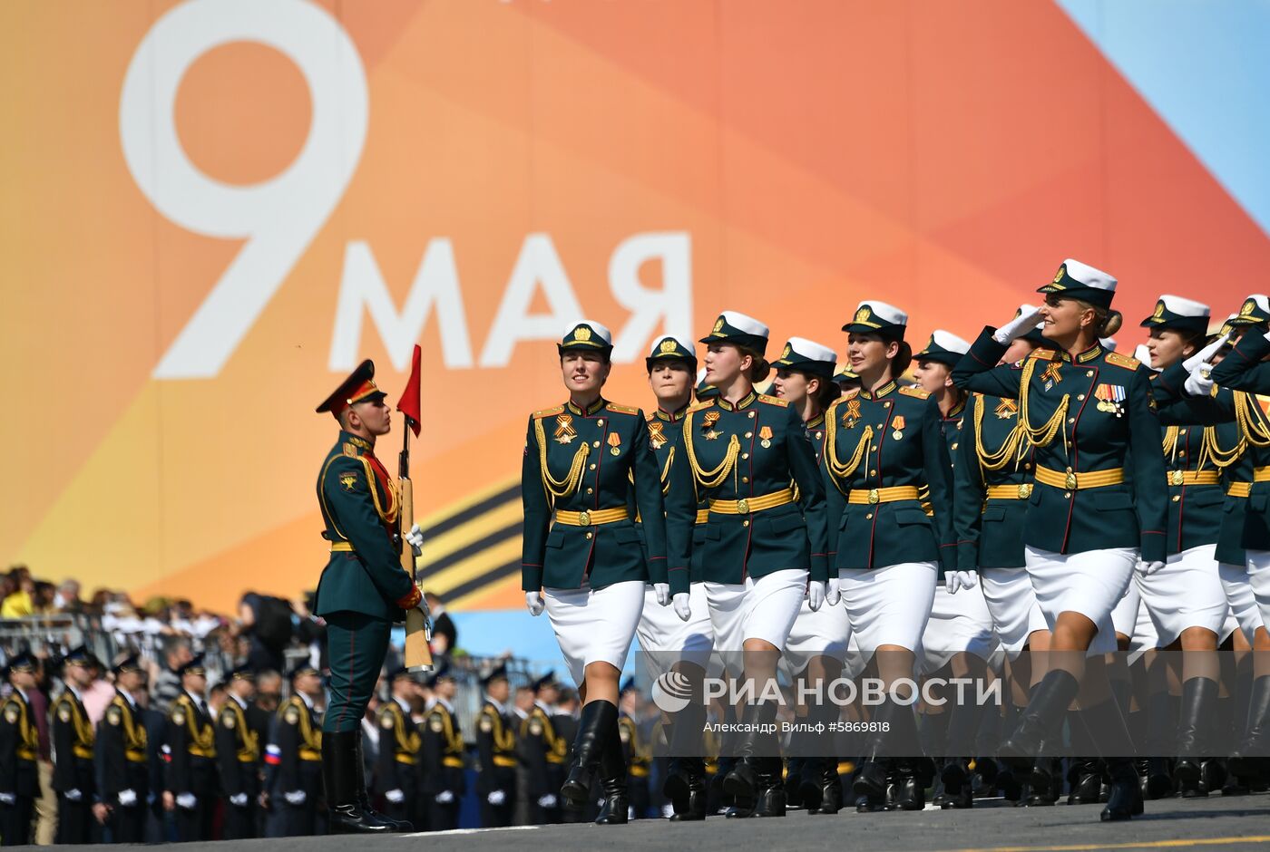 Генеральная репетиция парада Победы 