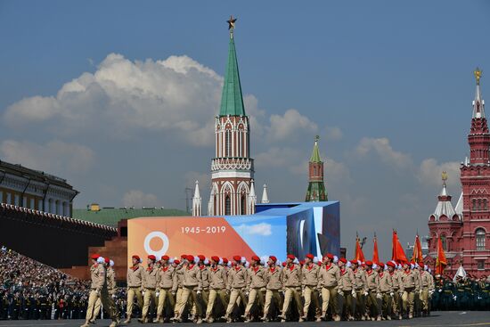 Генеральная репетиция парада Победы 