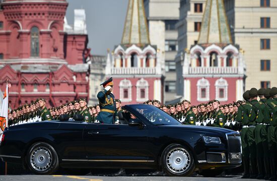 Генеральная репетиция парада Победы 