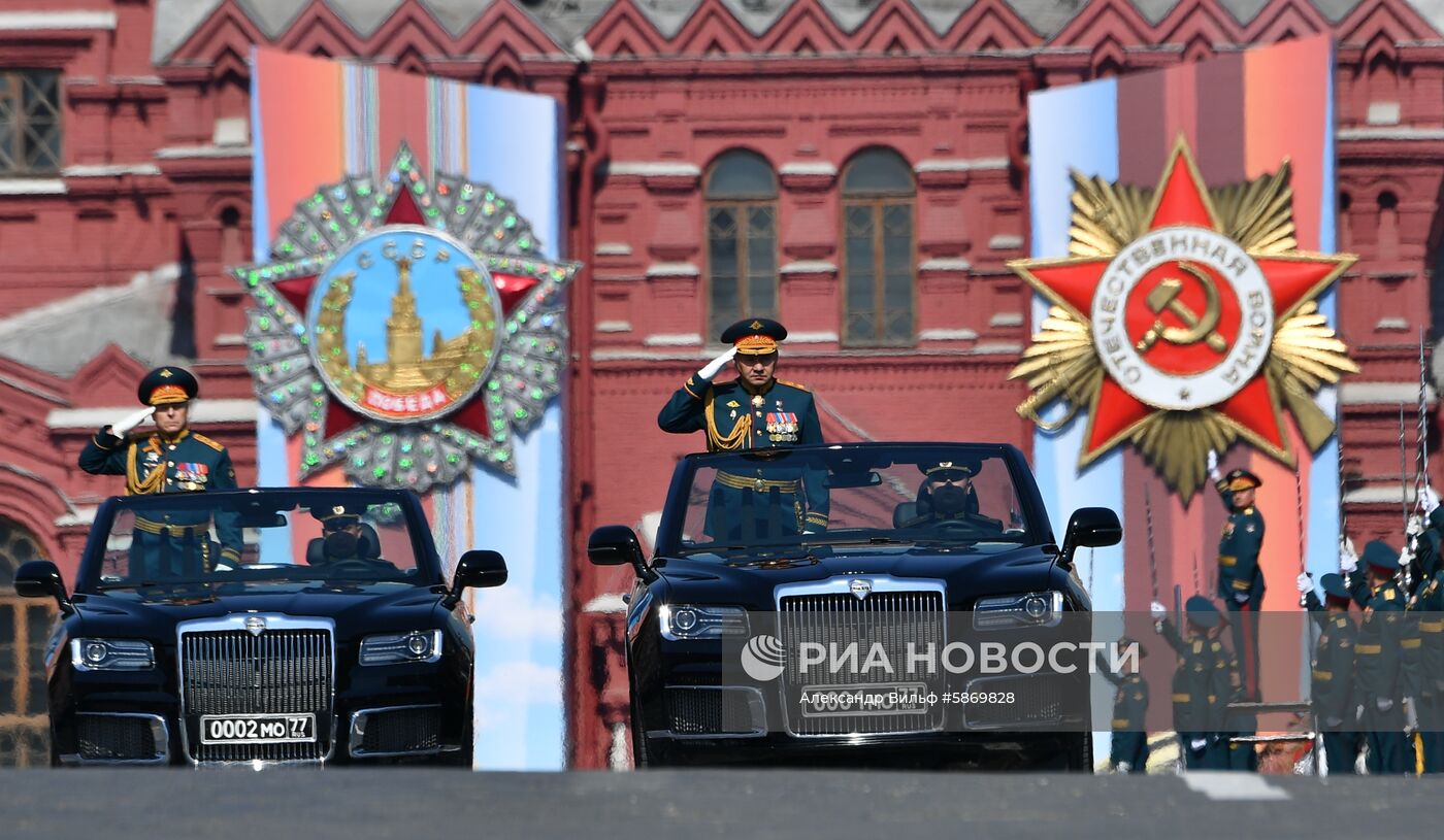 Генеральная репетиция парада Победы 