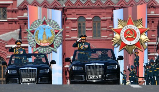 Генеральная репетиция парада Победы 