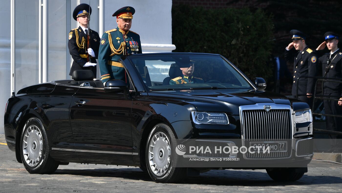 Генеральная репетиция парада Победы 