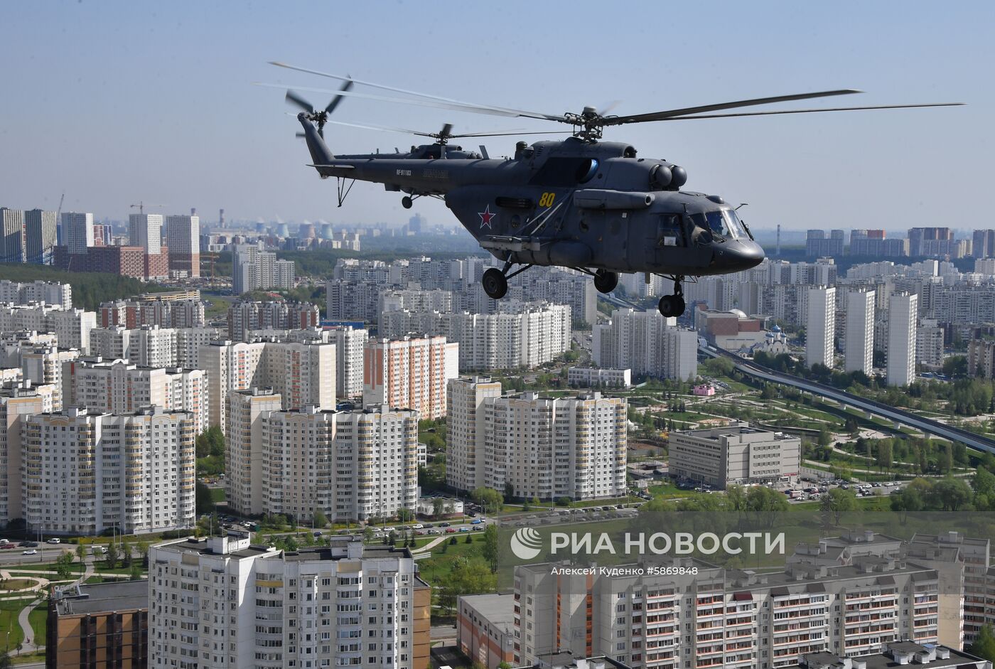 Генеральная репетиция парада Победы 