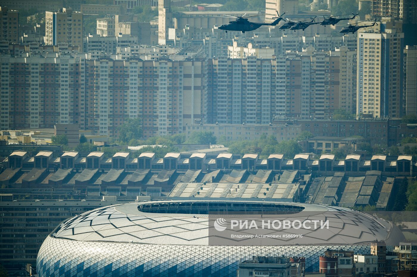 Генеральная репетиция парада Победы 