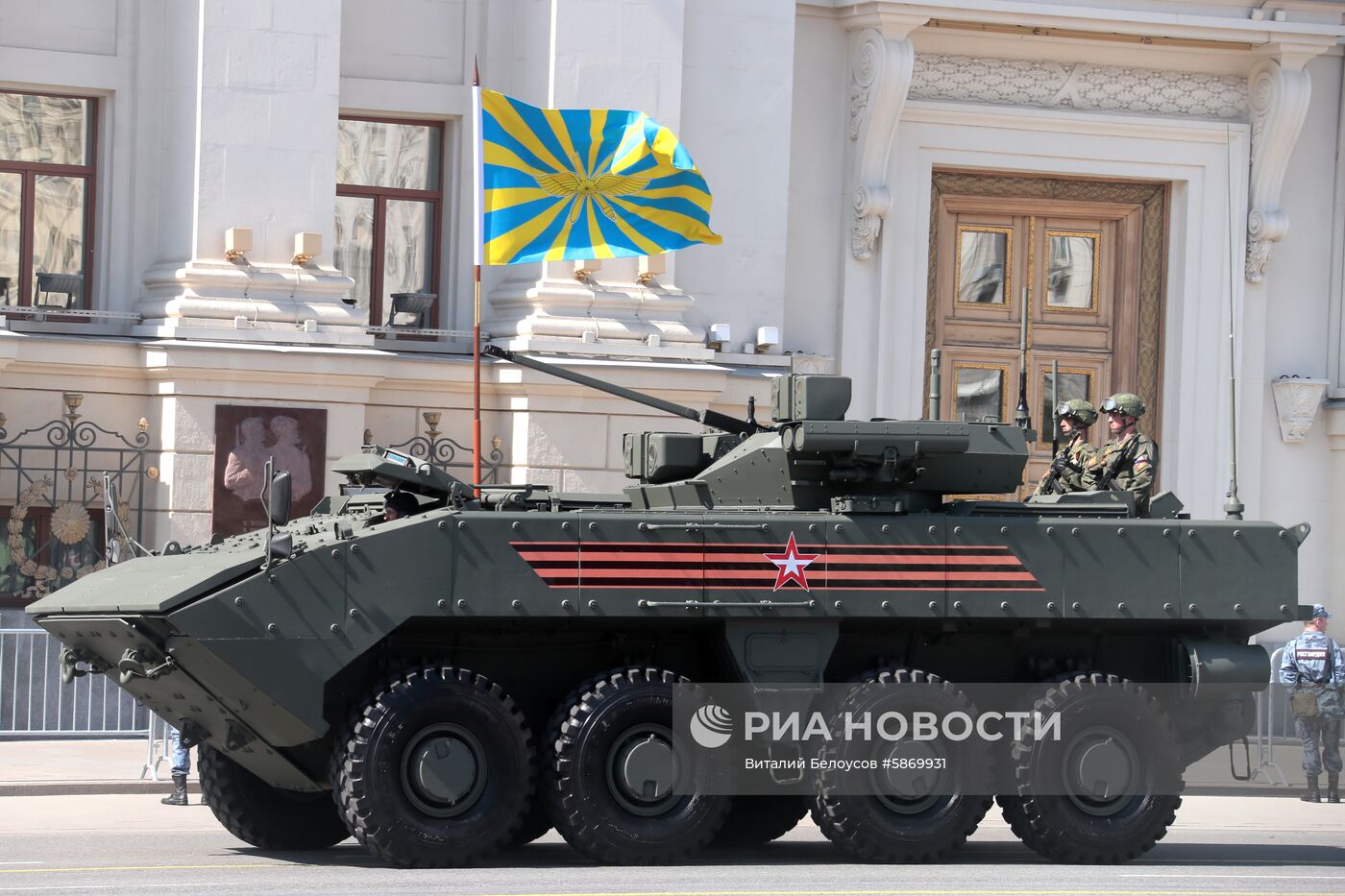 Генеральная репетиция парада Победы 