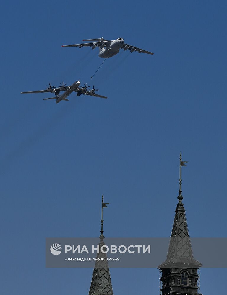 Генеральная репетиция парада Победы