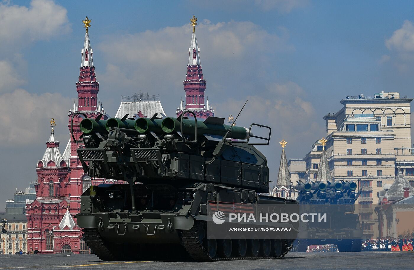 Генеральная репетиция парада Победы 