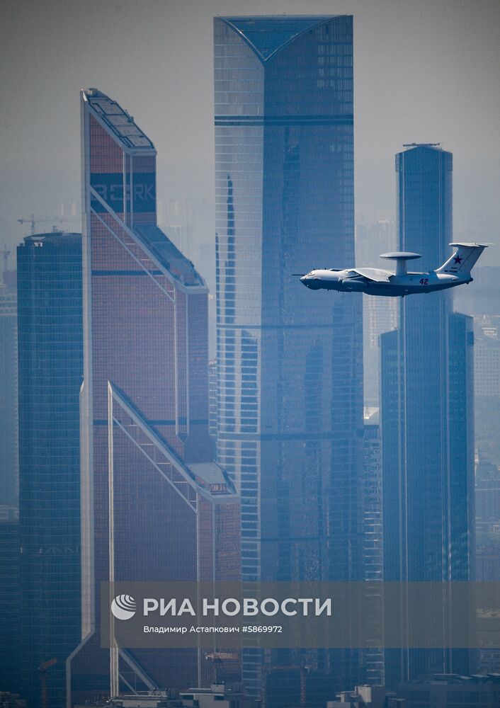 Генеральная репетиция парада Победы