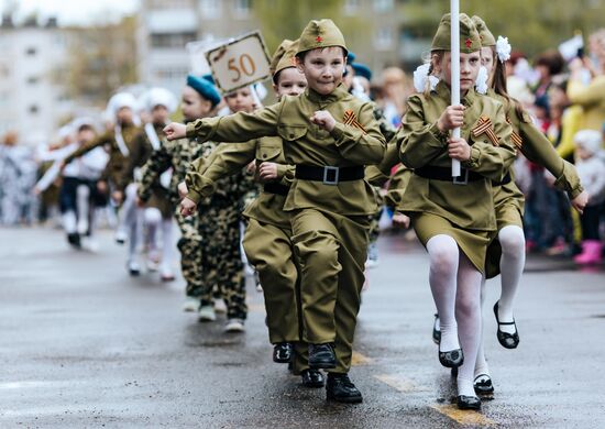 Детский парад Победы в Иваново 