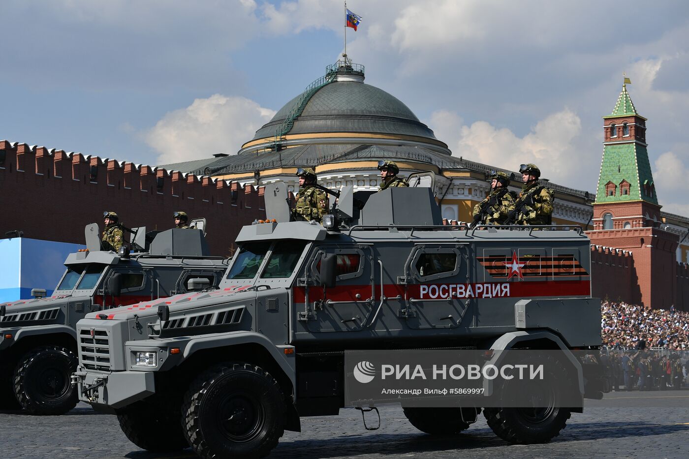 Генеральная репетиция парада Победы 