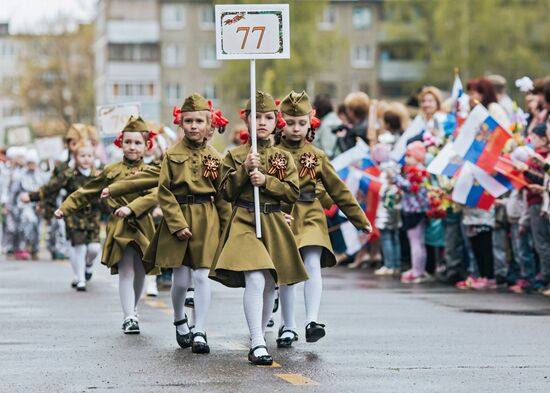Детский парад Победы в Иваново 